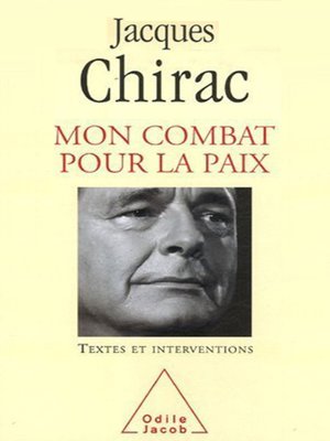 cover image of Mon Combat pour la paix